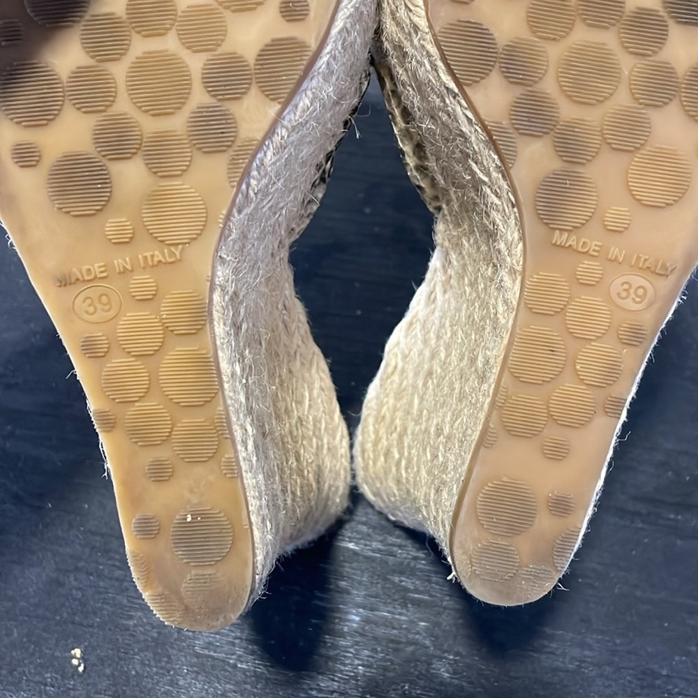Jimmy Choo Dovina snake print wedges/ espadrilles - Picture 12 of 16
